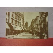1931, FORE STREET, ST. AUSTELL, CORNWALL unused repro postcard by Frith =