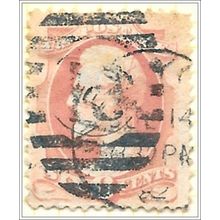 USA 1870-1873 6c. Lincoln Used V1 2