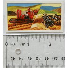 1963 tonibell card This Changing World No. 11 Harvesting