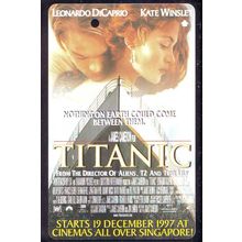 Titanic The Movie S'pore TransitLink Train/Bus Card
