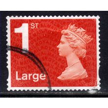 GB 2013 QE2 1st Large Letter Machin used SG U3036 BIL ( D124 )