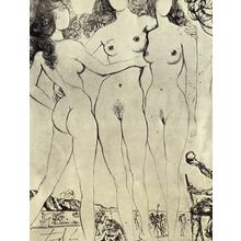 Salvador Dali - the Judgement of Paris 1963 Poster Canvas Movie Film Print A0 A1