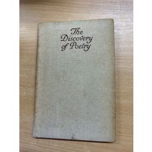 1944 "THE DISCOVERY OF POETRY" P.H.B. LYON EDWARD ARNOLD HB BOOK (P3)