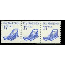 2135 17c Dog Sled Very Fine MNH Dry Gum PNC 2/3 R0468