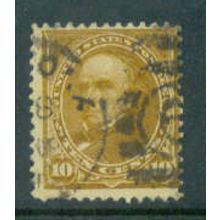 Used 283 10c Daniel Webster Average M05411