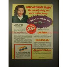 1947 Sunnybank Oleo Margarine Ad w/ Yvonne DeCarlo!!