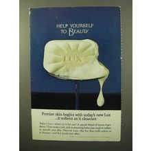 1964 Lux Soap Ad - Help Yourself to Beauty