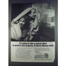 1980 Liberty Mutual Insurance Ad - Protect Property
