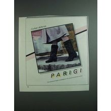 1984 Parigi Aspen Boots Ad - Civilian Defense