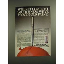 1984 Paper Mate Accu-Point Pen Ad - Proven Our Point