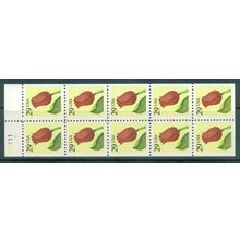 2527a 29c Flower Fine MNH Pane/10 P# K1111 L00111