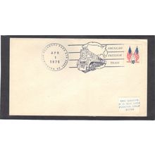 Event American Freedom Train 1519 10c Flag (No Cachet-Label/A) CV41520