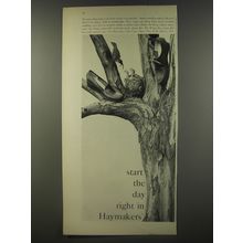 1956 Haymakers Shoes Advertisement - Start the Day right in Haymakers