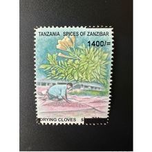 Tanzanie 2017 Mi. A 5314 Overprint Spices of Zanzibar Drying Cloves Fleur Flower