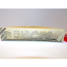 1955 - 1967 Ford Truck Shield Type Stop Tail Lamp Lens NORS