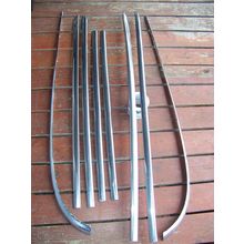 1947 DESOTO 2 DOOR SEDAN COMPLETE BODY SIDE TRIM 8 PCS