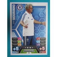 424. Jose Mourinho - Chelsea - Match Attax 2013/14 Football Card EF1