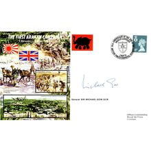 Michael Gow First Arakan Campaign WW2 Scottish Guards Hand Signed FDC