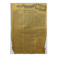 Original WW2 German Air Drop Propaganda Leaflet. - No code. - 1944.