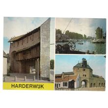 HARDERWIJK, Holland postcard (e) multiview =