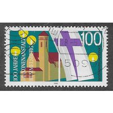 GER 1990 100pf 'RUMMELSBERG DIACONAL INSTITUTION' FINE USED (EBID54-517)
