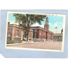 MA Athol Public Library & Memorial Building Street Scene ma_box1~135