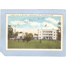 MA Bernardston Looking East At the Hotel Bernardston Inn ma_box1~157