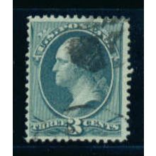Used 158 3c George Washington Just Clears M00089