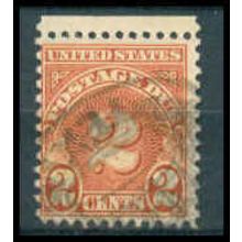 Used J81 2c Postage Due Average Plus WA1302