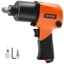 Air Impact Wrench, 1/2" Drive Air Impact Gun Up to 880ft-lbs Nut-busting Tor...
