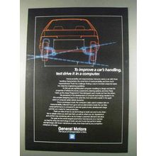 1982 General Motors Ad - Improve a Car's Handling