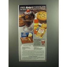 1984 Pam Spray, Baker's Chocolate & Carnation Milk Ad