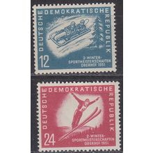 GERMANY DDR [1951] MiNr 0280-81 ( **/mnh ) Sport