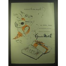 1945 Germaine Monteil Cosmetics and Perfumes Ad - Wanna be an angel?