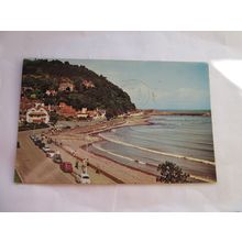 ESPLANADE AND NORTH HILL, MINEHEAD, SOMERSET used postcard 1964 pm =