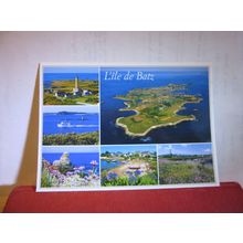 L'ILE DE BATZ, FRANCE used postcard 2014 postmarK =