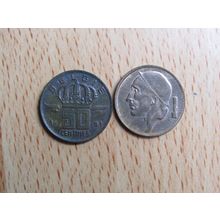 Belgium 1991 50 Centime Belgie (Dutch - Flemish Text) Coin