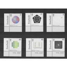 GB Stamps 2001 Centenary of Nobel Prizes Marginal Set sg2232 - sg2237 MNH