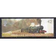 GB 2004 Classic Locomotives - GWR Manor Class Bradley Manor 42p Used