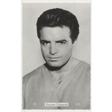 Vincent Edwards Star Pics Postcard Photo SP 384 1960s