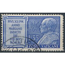 The Year of Mary: 35l - Vatican City 1954 - FH - MiNr 219