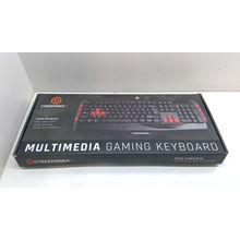 NEW CyberPowerPC multi-media gaming keyboard wired USB