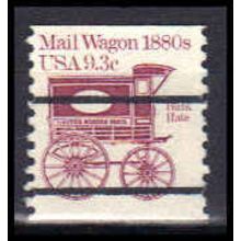 Used 1903a 9.3c Mail Wagon Fine PreCnx W0953