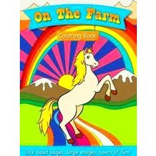 On The Farm Coloring Book For Kids Ages 3-6 - Engage Books