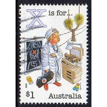 Australia 2018 Dinkum Aussie Alphabet - "X" $1 Sheet Used
