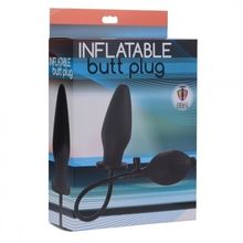 Inflatable Butt Plug Anal Ass Play Trinity Men Vibes Black Rubber Small To Huge