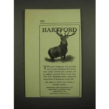 1918 Hartford Insurance Ad