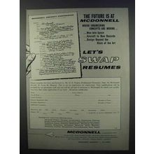 1962 McDonnell Aircraft Ad - The Future