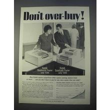 1966 Kodak Readyprint Copier and Cavalcade Copier Ad