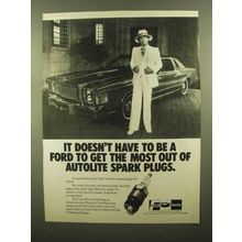 1979 Autolite Spark Plugs Ad - Doesn't Have to be Ford